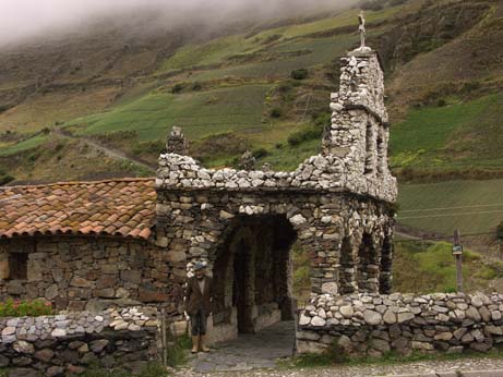 a stone church in , Venezuela